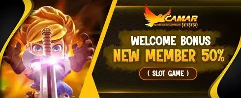 Bonus Sambutan Member Baru 100% banner